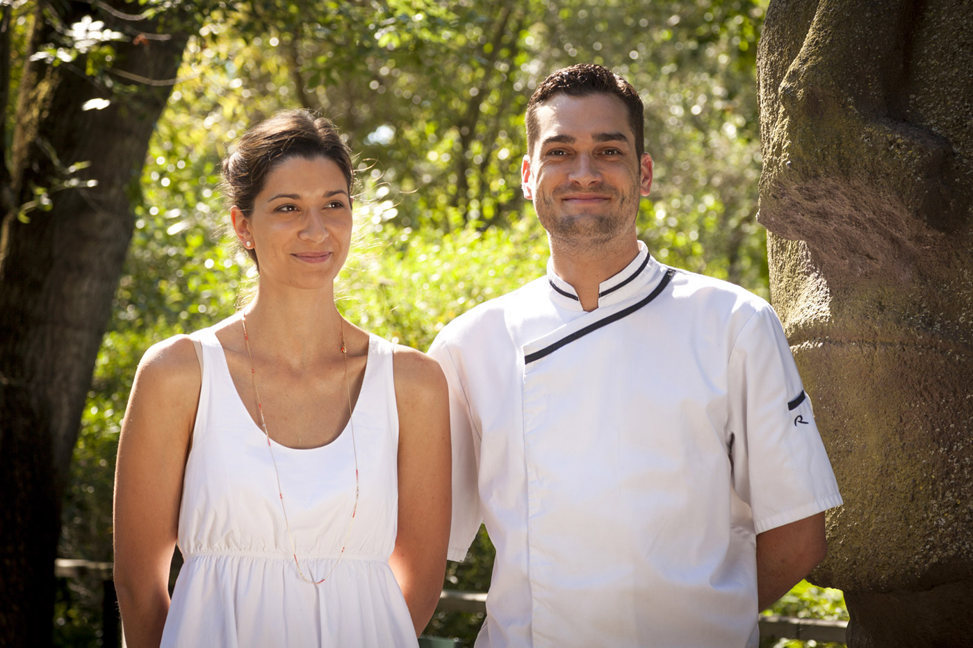 Portrait du chef du restaurant Le Moaï.